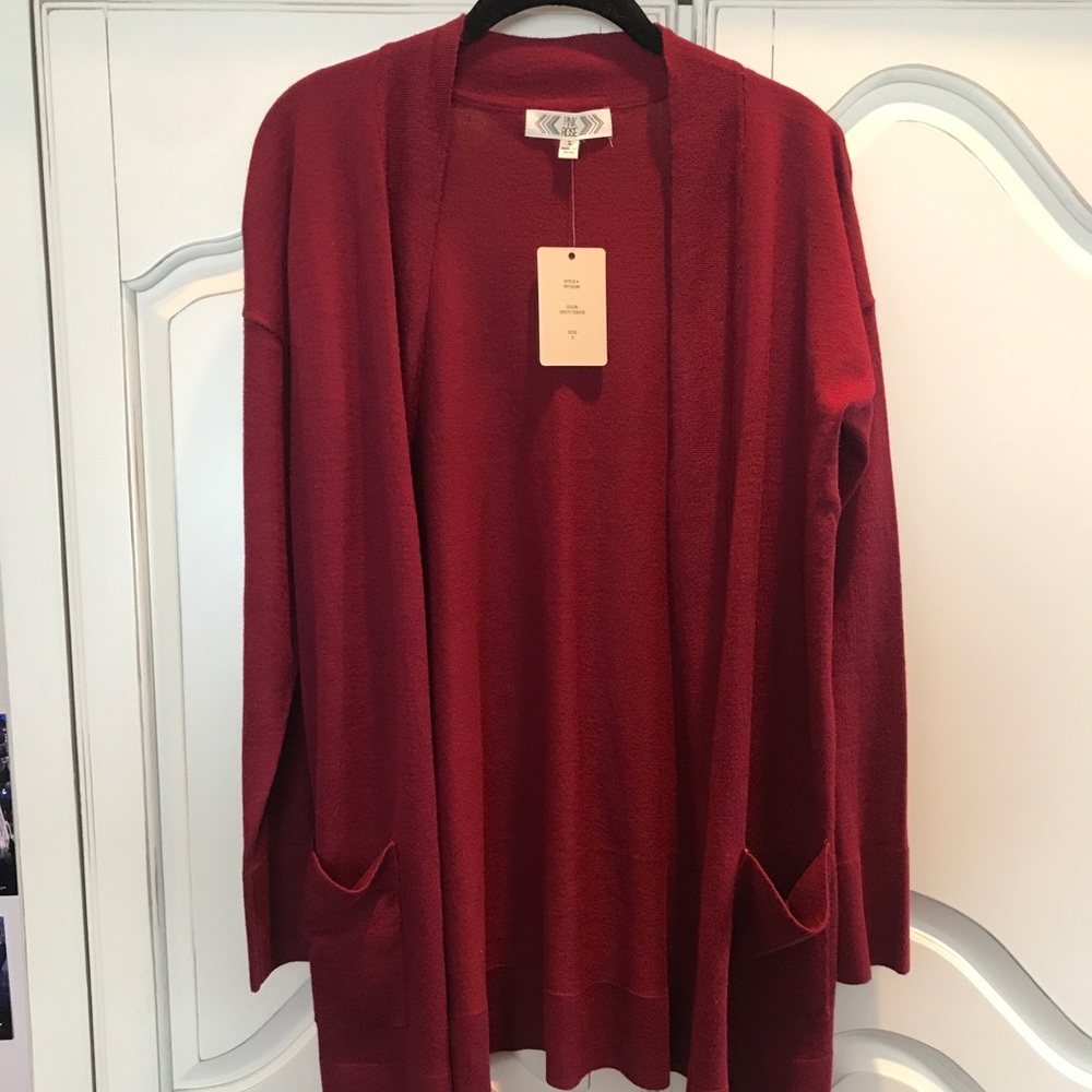 Red sweater
